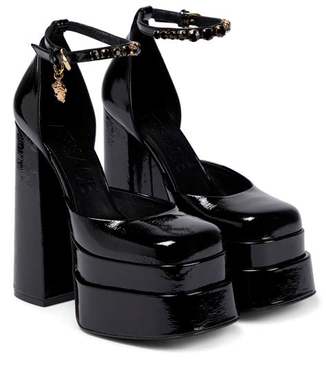 versace medusa replica|Versace Medusa platform heels.